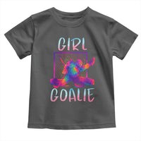 Funny Ice Hockey Girl Goalie Splatter Art Toddler T Shirt Gift For Women - Wonder Print Shop