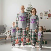 Funny Just A Girl Who Loves Hockey Plaid Pajama Set Gift For Women - Wonder Print Shop