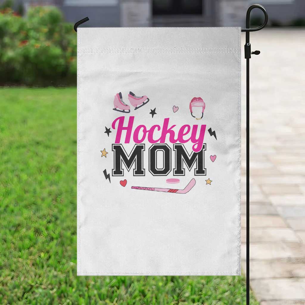 Proud Hockey Mom Garden Flag Ice Hockey Supporter Gift - Wonder Print Shop