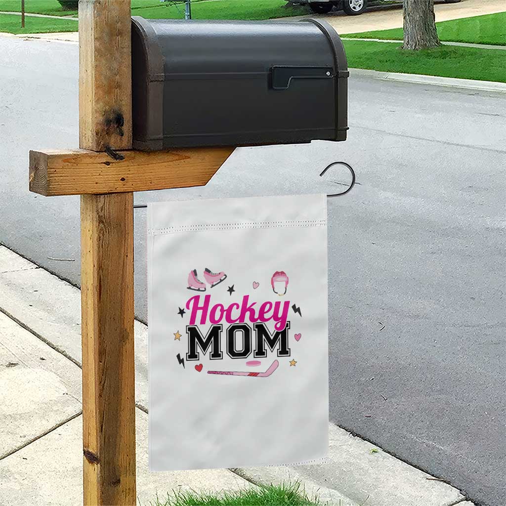 Proud Hockey Mom Garden Flag Ice Hockey Supporter Gift - Wonder Print Shop