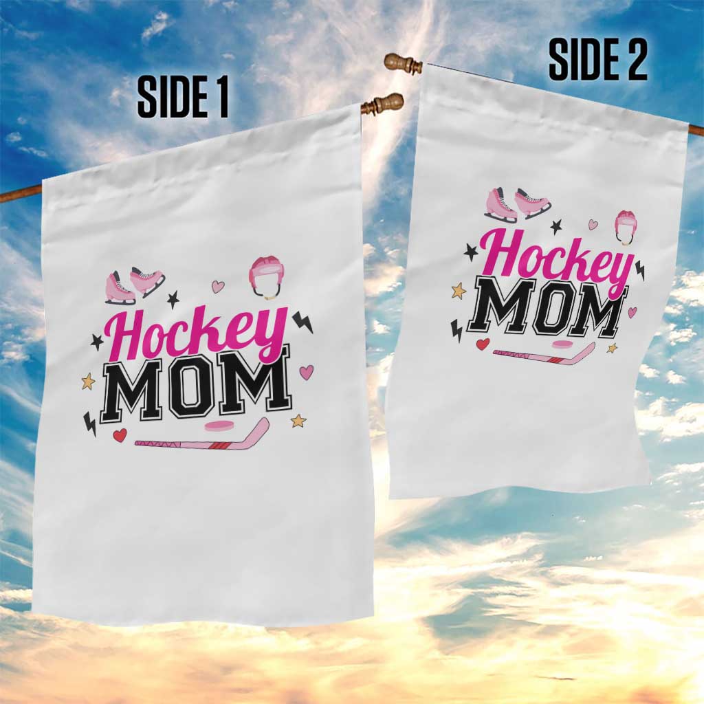 Proud Hockey Mom Garden Flag Ice Hockey Supporter Gift - Wonder Print Shop