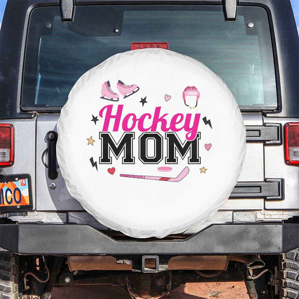 Proud Hockey Mom Spare Tire Cover Ice Hockey Supporter Gift - Wonder Print Shop