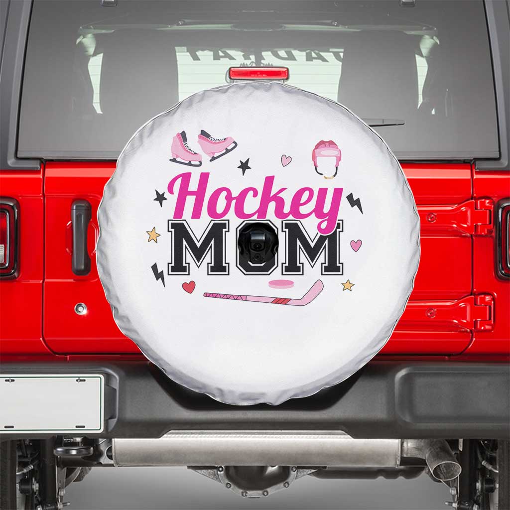 Proud Hockey Mom Spare Tire Cover Ice Hockey Supporter Gift - Wonder Print Shop