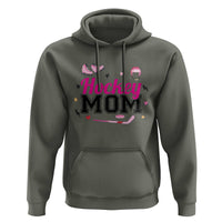 Proud Hockey Mom Hoodie Ice Hockey Supporter Gift - Wonder Print Shop