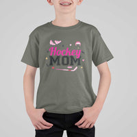 Proud Hockey Mom T Shirt For Kid Ice Hockey Supporter Gift - Wonder Print Shop