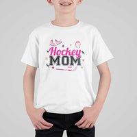 Proud Hockey Mom T Shirt For Kid Ice Hockey Supporter Gift - Wonder Print Shop