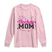 Proud Hockey Mom Long Sleeve Shirt Ice Hockey Supporter Gift - Wonder Print Shop