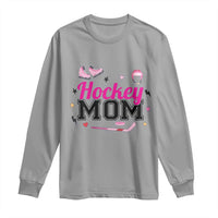 Proud Hockey Mom Long Sleeve Shirt Ice Hockey Supporter Gift - Wonder Print Shop