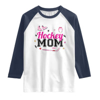 Proud Hockey Mom Raglan Shirt Ice Hockey Supporter Gift - Wonder Print Shop