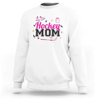 Proud Hockey Mom Sweatshirt Ice Hockey Supporter Gift - Wonder Print Shop