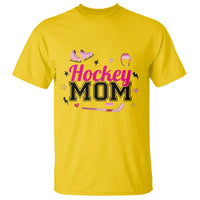 Proud Hockey Mom T Shirt Ice Hockey Supporter Gift - Wonder Print Shop