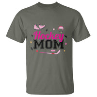 Proud Hockey Mom T Shirt Ice Hockey Supporter Gift - Wonder Print Shop