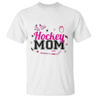 Proud Hockey Mom T Shirt Ice Hockey Supporter Gift - Wonder Print Shop