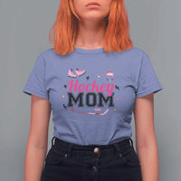 Proud Hockey Mom T Shirt For Women Ice Hockey Supporter Gift - Wonder Print Shop
