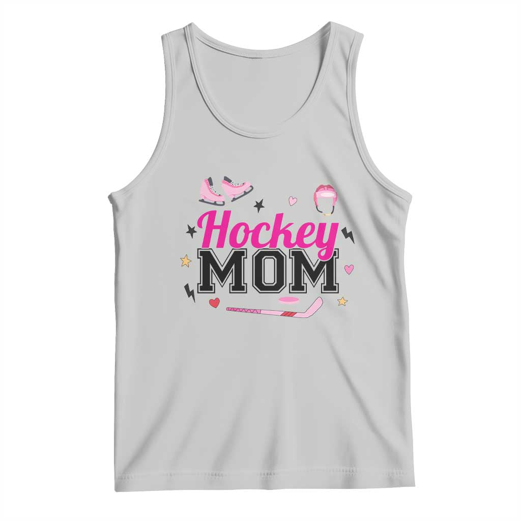 Proud Hockey Mom Tank Top Ice Hockey Supporter Gift - Wonder Print Shop
