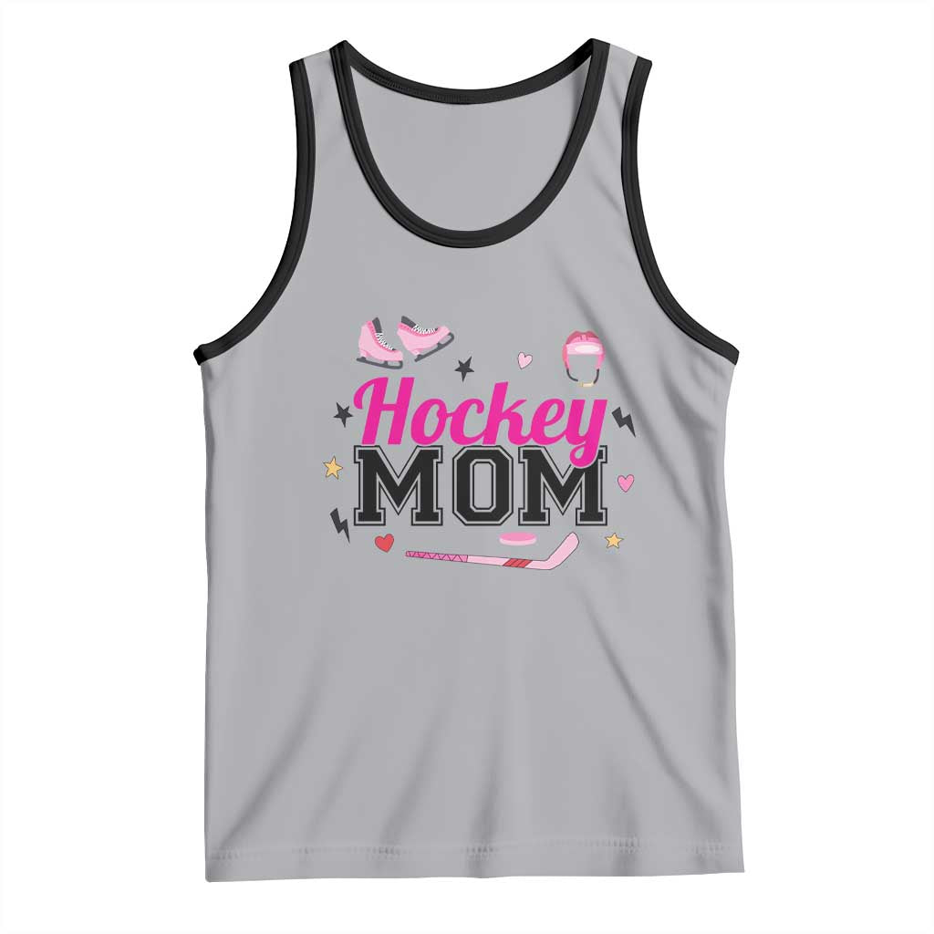 Proud Hockey Mom Tank Top Ice Hockey Supporter Gift - Wonder Print Shop