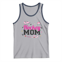 Proud Hockey Mom Tank Top Ice Hockey Supporter Gift - Wonder Print Shop