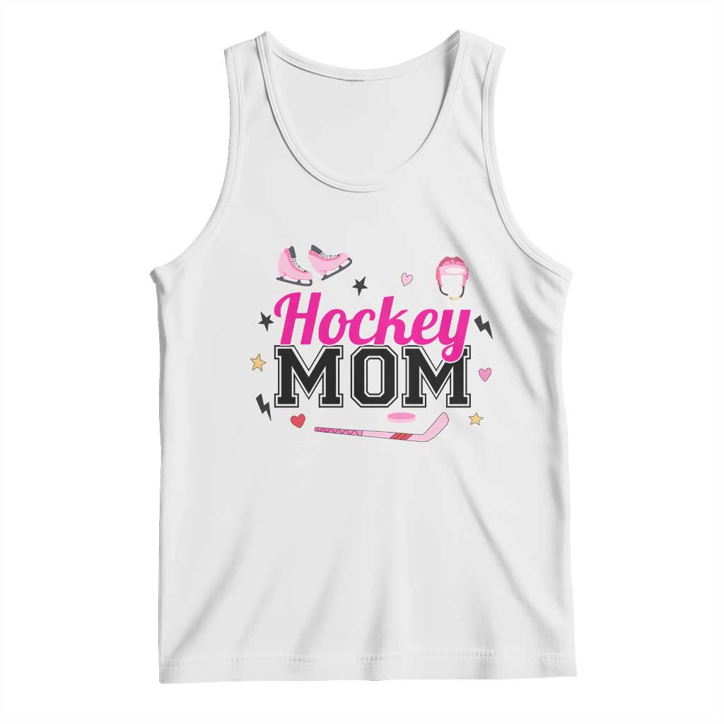 Proud Hockey Mom Tank Top Ice Hockey Supporter Gift - Wonder Print Shop