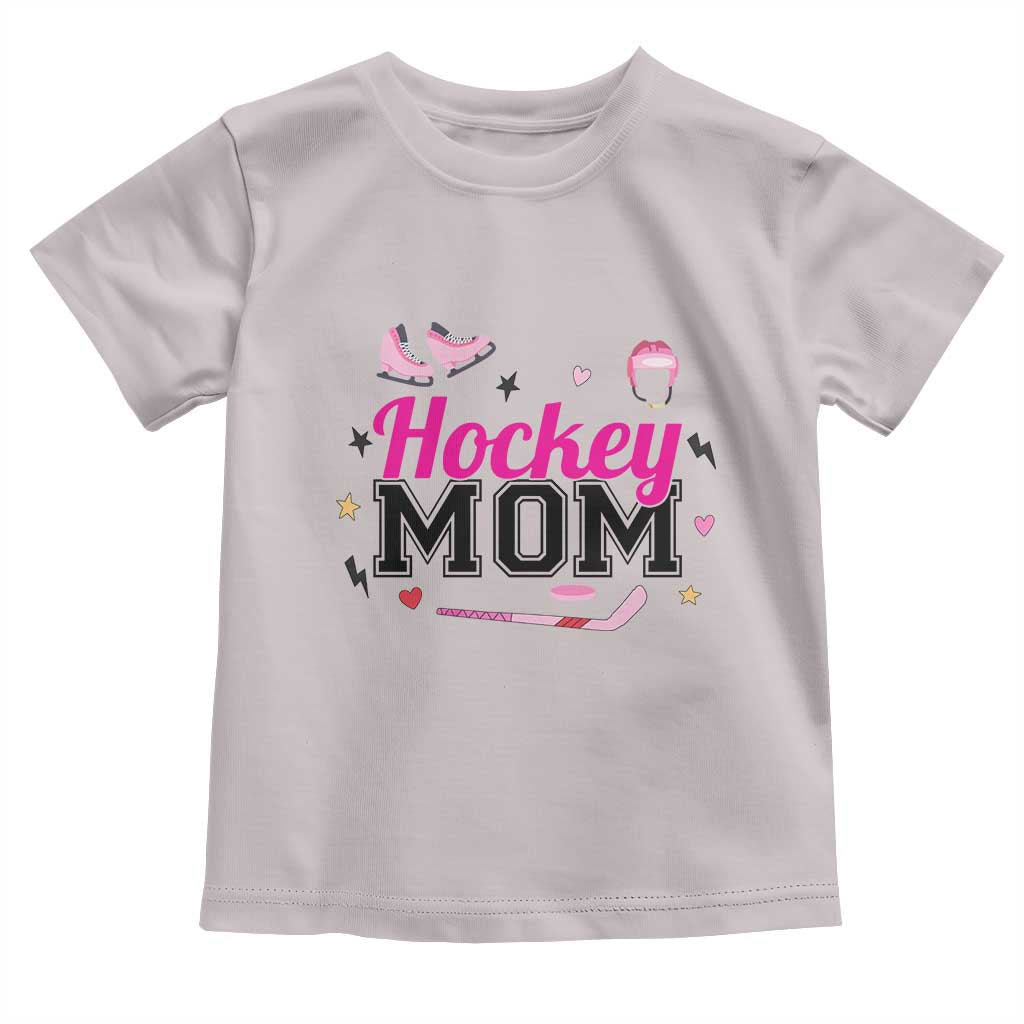 Proud Hockey Mom Toddler T Shirt Ice Hockey Supporter Gift - Wonder Print Shop