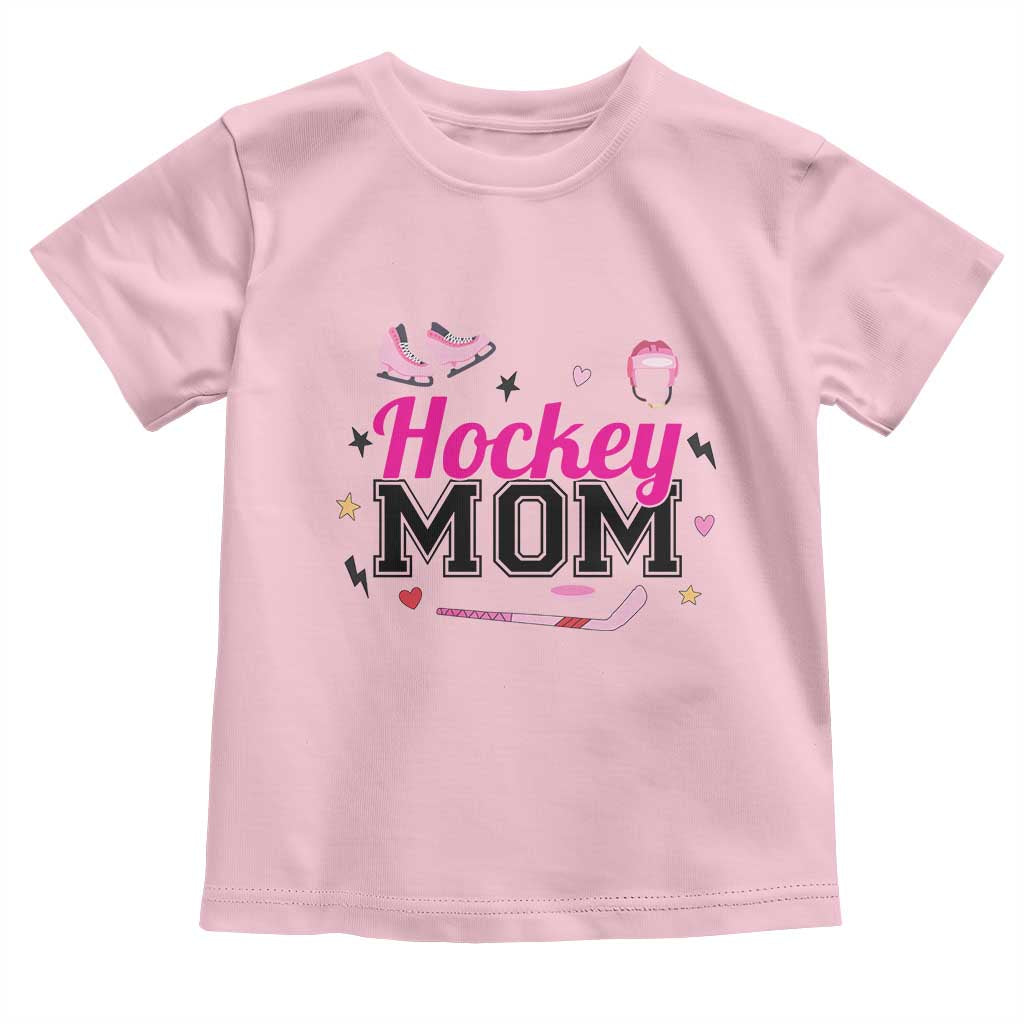 Proud Hockey Mom Toddler T Shirt Ice Hockey Supporter Gift - Wonder Print Shop