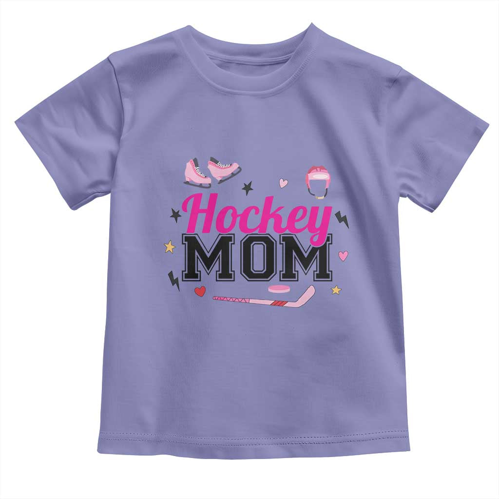 Proud Hockey Mom Toddler T Shirt Ice Hockey Supporter Gift - Wonder Print Shop