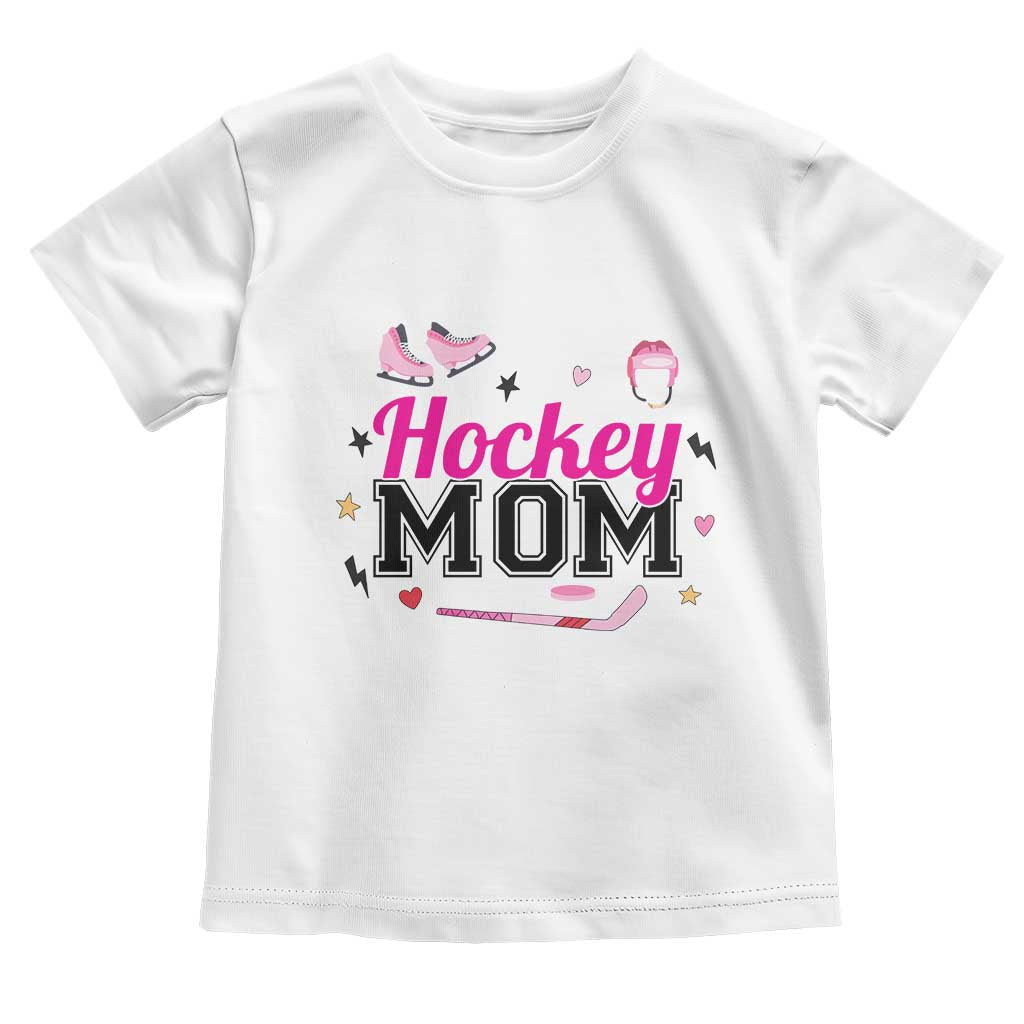 Proud Hockey Mom Toddler T Shirt Ice Hockey Supporter Gift - Wonder Print Shop