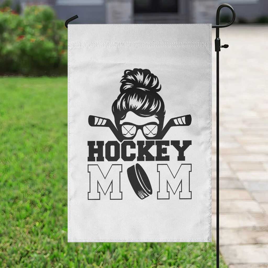 Funny Hockey Mom Quote Garden Flag Gift For Hockey Lovers - Wonder Print Shop