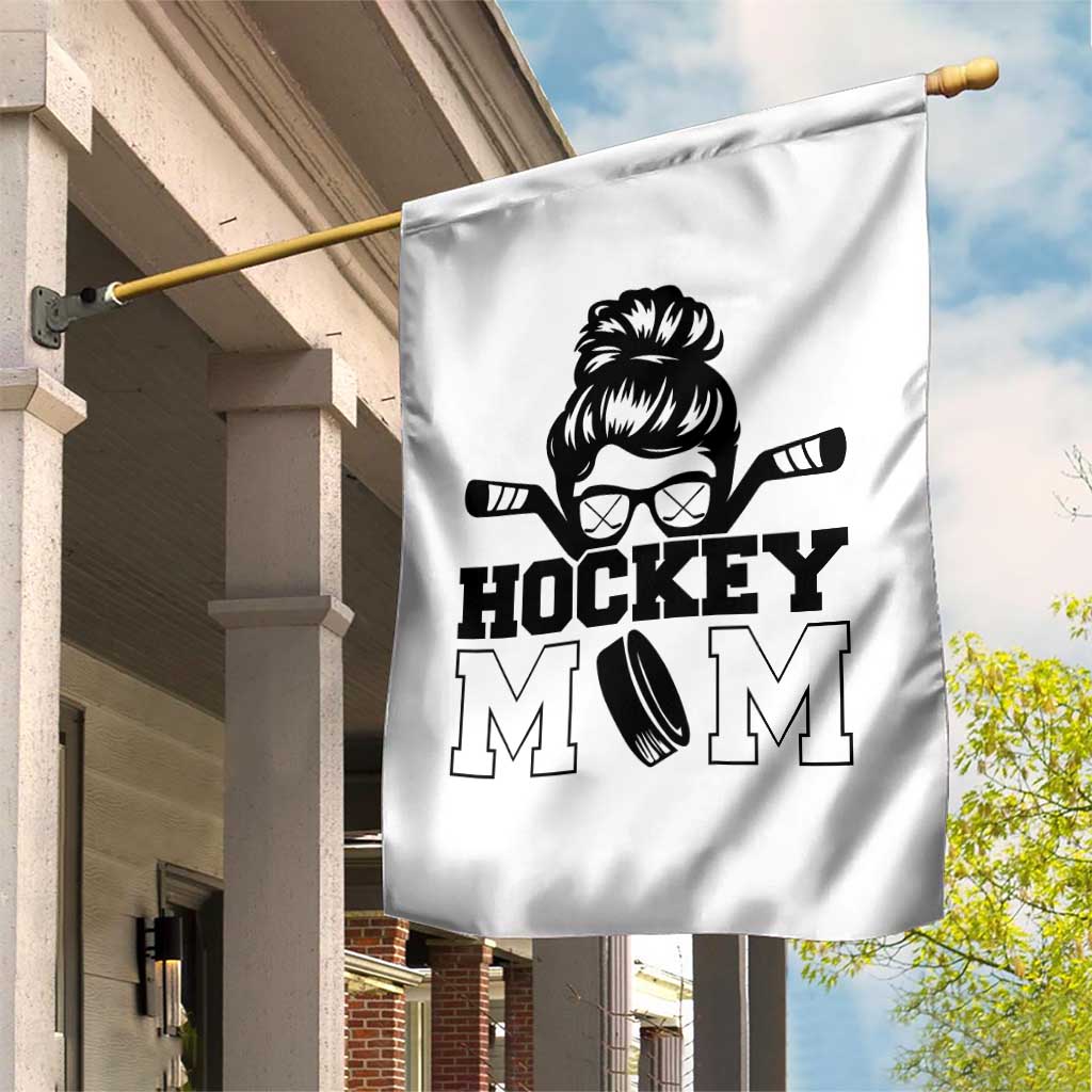 Funny Hockey Mom Quote Garden Flag Gift For Hockey Lovers - Wonder Print Shop