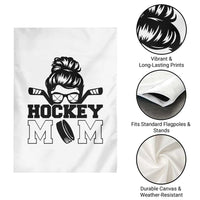 Funny Hockey Mom Quote Garden Flag Gift For Hockey Lovers - Wonder Print Shop