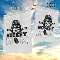 Funny Hockey Mom Quote Garden Flag Gift For Hockey Lovers - Wonder Print Shop