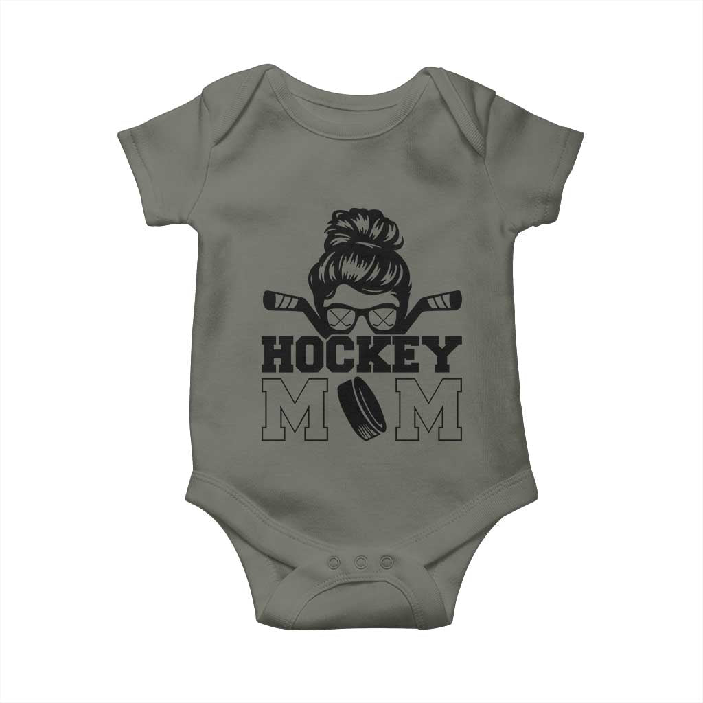 Funny Hockey Mom Quote Baby Onesie Gift For Hockey Lovers - Wonder Print Shop