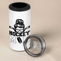 Funny Hockey Mom Quote 4 in 1 Can Cooler Tumbler Gift For Hockey Lovers - Wonder Print Shop