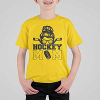 Funny Hockey Mom Quote T Shirt For Kid Gift For Hockey Lovers - Wonder Print Shop