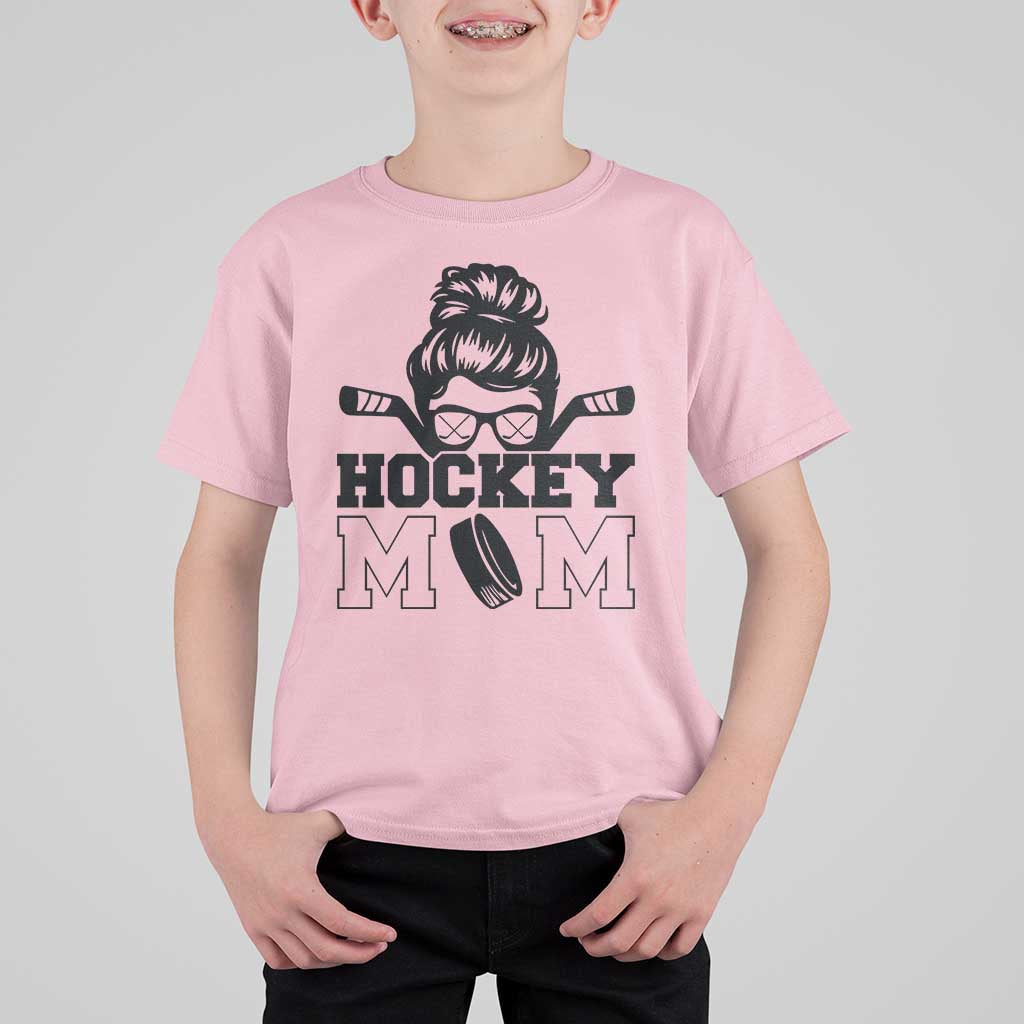 Funny Hockey Mom Quote T Shirt For Kid Gift For Hockey Lovers - Wonder Print Shop