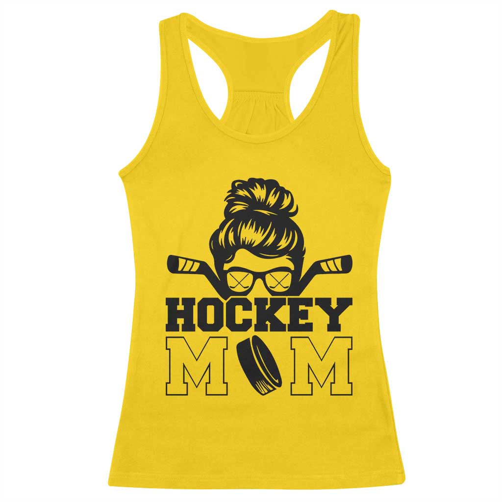 Funny Hockey Mom Quote Racerback Tank Top Gift For Hockey Lovers - Wonder Print Shop