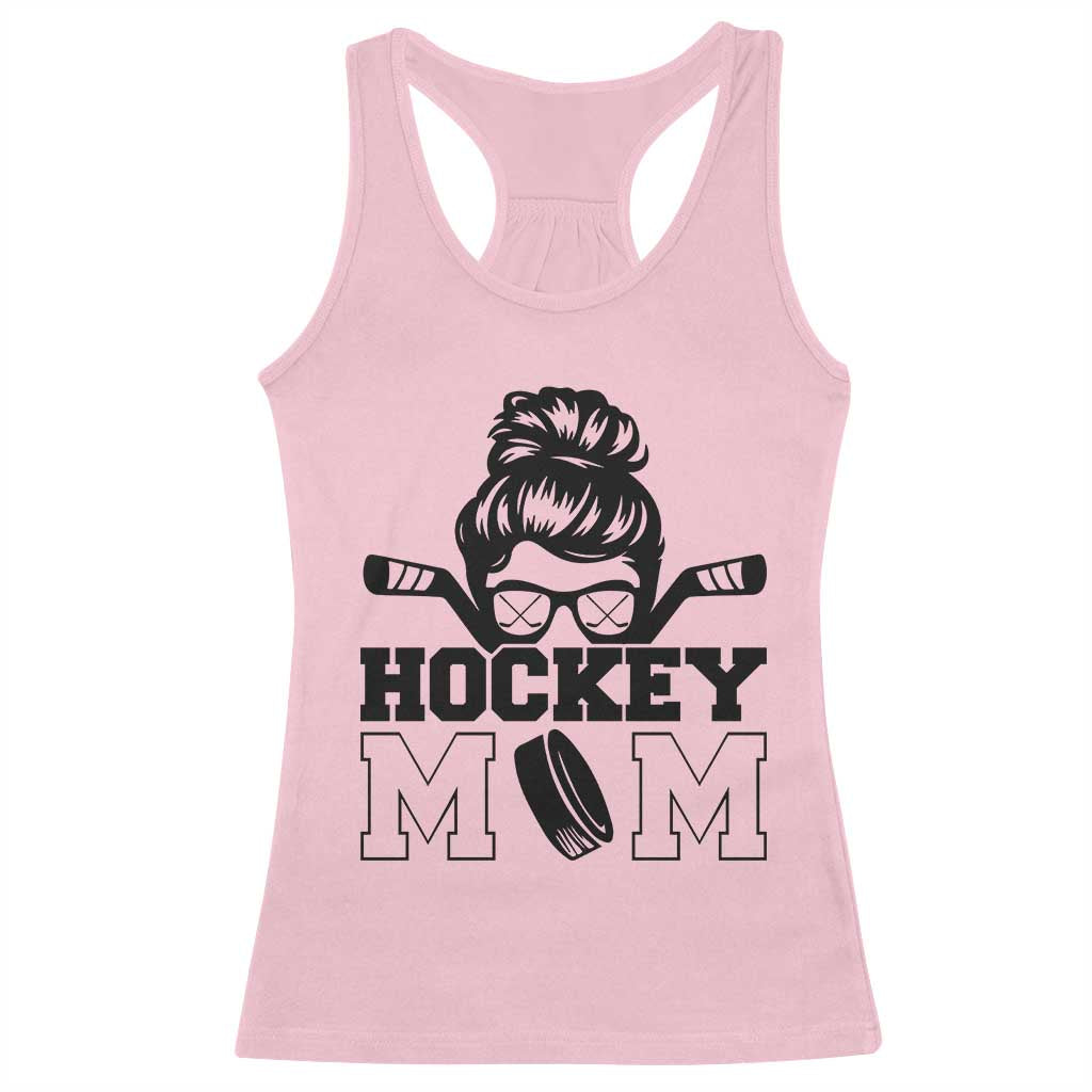 Funny Hockey Mom Quote Racerback Tank Top Gift For Hockey Lovers - Wonder Print Shop