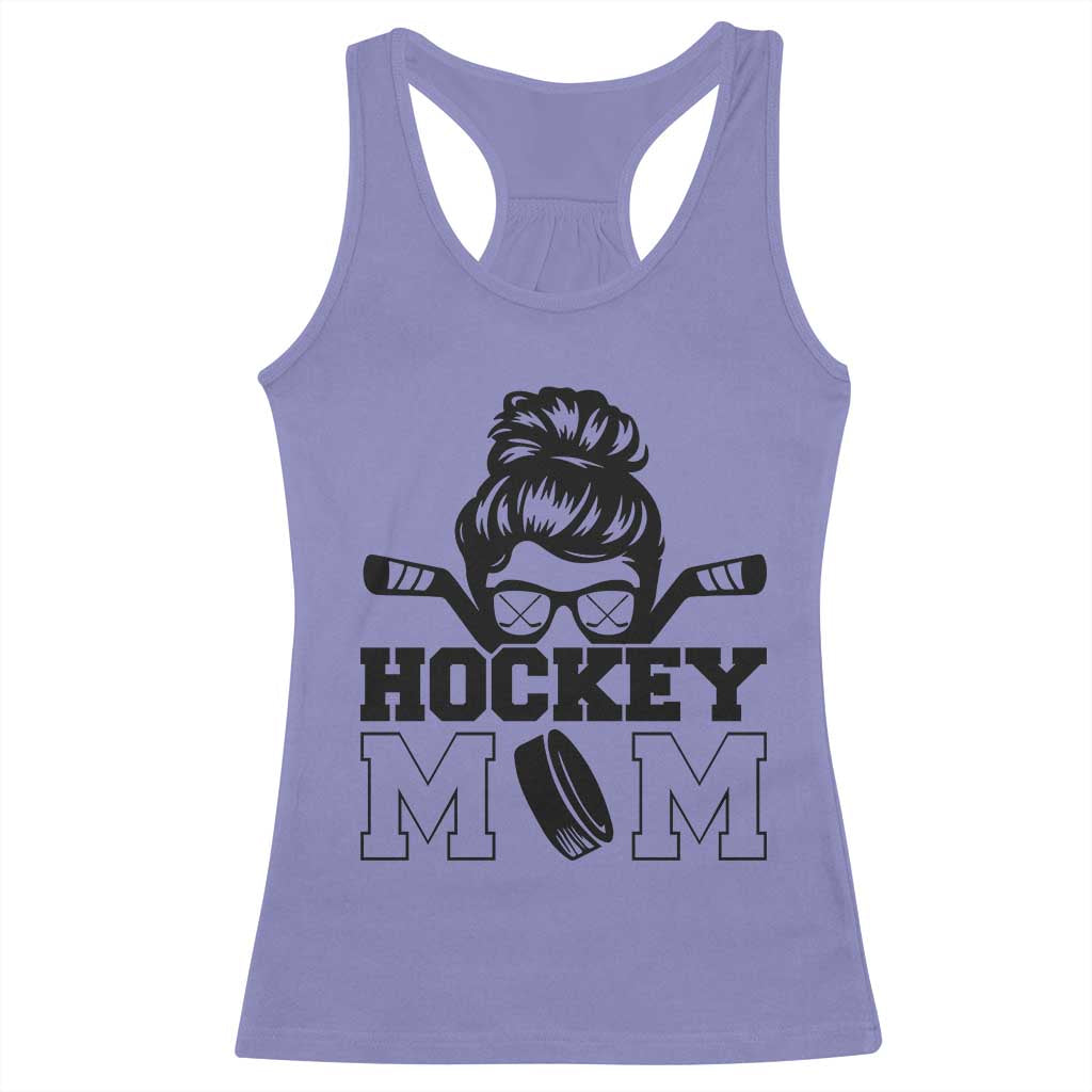 Funny Hockey Mom Quote Racerback Tank Top Gift For Hockey Lovers - Wonder Print Shop