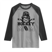 Funny Hockey Mom Quote Raglan Shirt Gift For Hockey Lovers - Wonder Print Shop