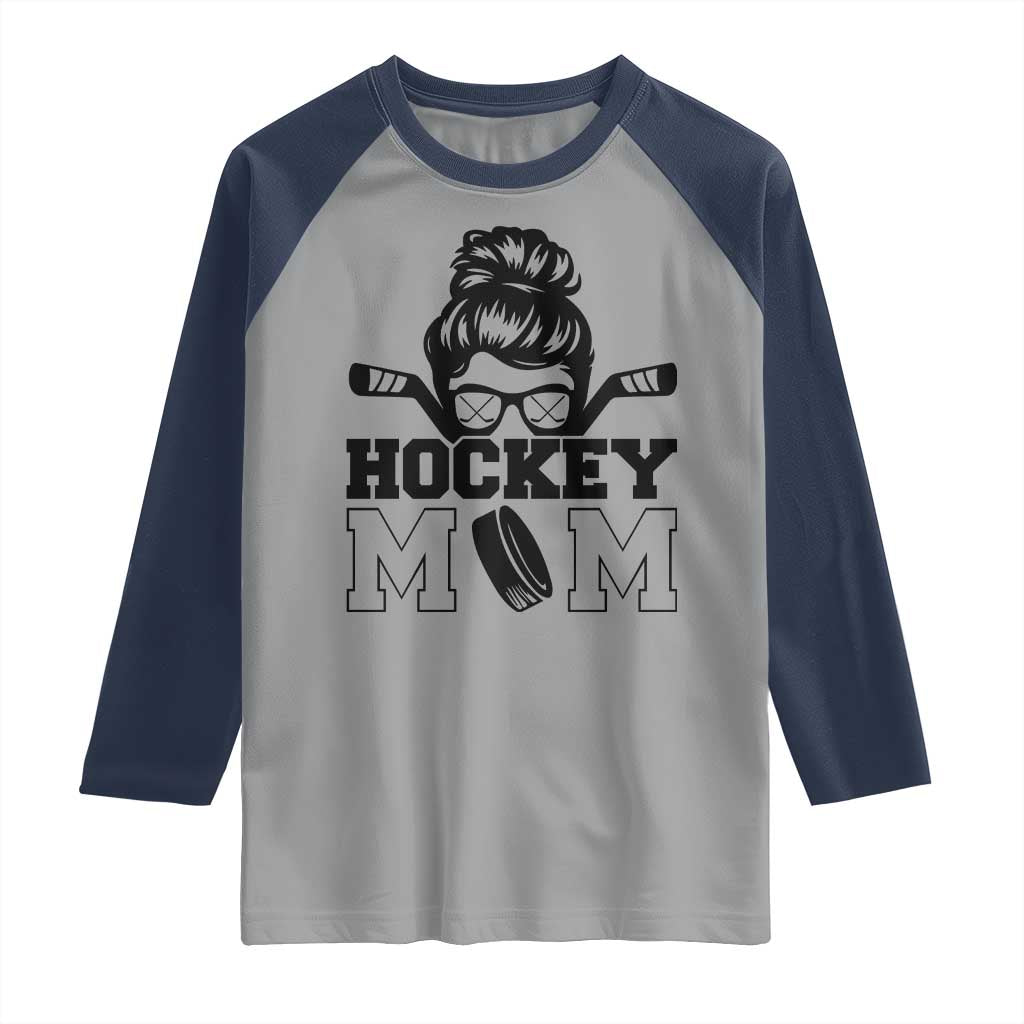 Funny Hockey Mom Quote Raglan Shirt Gift For Hockey Lovers - Wonder Print Shop