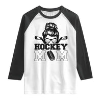 Funny Hockey Mom Quote Raglan Shirt Gift For Hockey Lovers - Wonder Print Shop