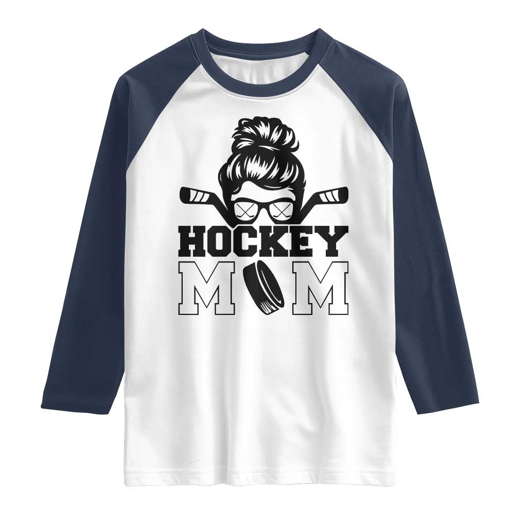 Funny Hockey Mom Quote Raglan Shirt Gift For Hockey Lovers - Wonder Print Shop