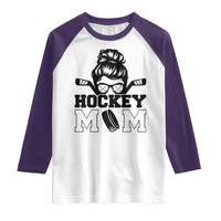 Funny Hockey Mom Quote Raglan Shirt Gift For Hockey Lovers - Wonder Print Shop