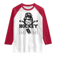 Funny Hockey Mom Quote Raglan Shirt Gift For Hockey Lovers - Wonder Print Shop