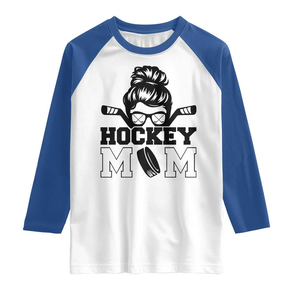 Funny Hockey Mom Quote Raglan Shirt Gift For Hockey Lovers - Wonder Print Shop