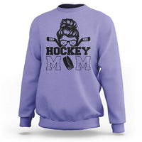 Funny Hockey Mom Quote Sweatshirt Gift For Hockey Lovers - Wonder Print Shop