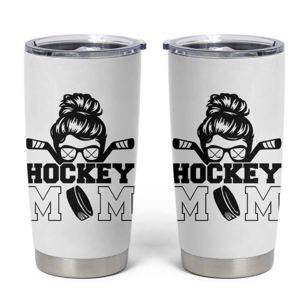 Funny Hockey Mom Quote Tumbler Cup Gift For Hockey Lovers - Wonder Print Shop