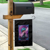 Cyberpunk Girl Legend Never Die Garden Flag Gaming Aesthetic Gift - Wonder Print Shop