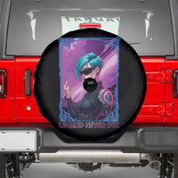 Cyberpunk Girl Legend Never Die Spare Tire Cover Gaming Aesthetic Gift - Wonder Print Shop