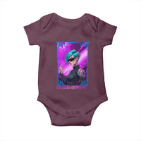 Cyberpunk Girl Legend Never Die Baby Onesie Gaming Aesthetic Gift - Wonder Print Shop
