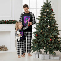Cyberpunk Girl Legend Never Die Plaid Pajama Set Gaming Aesthetic Gift - Wonder Print Shop